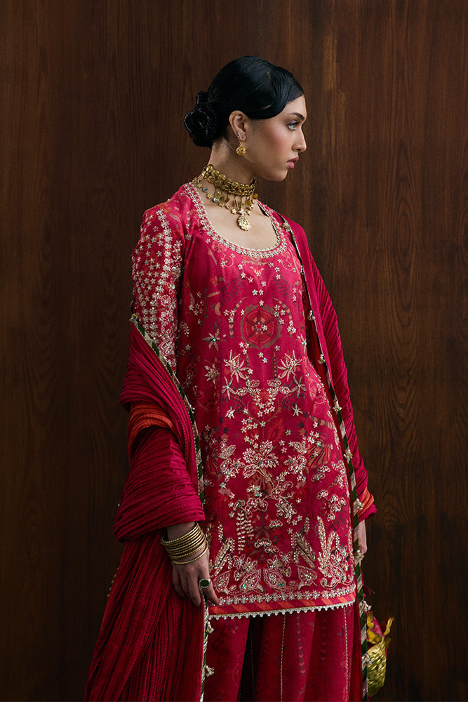 Suffuse| Silk Pret Fall’25 | RYELLE - Bridal Dress - available at Maria Faisal in UK and USA.