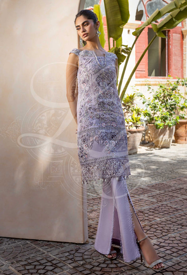 Layla Chatoor | Luxury Pret | Calla - Luxury Dress - available at Maria Faisal in UK and USA.