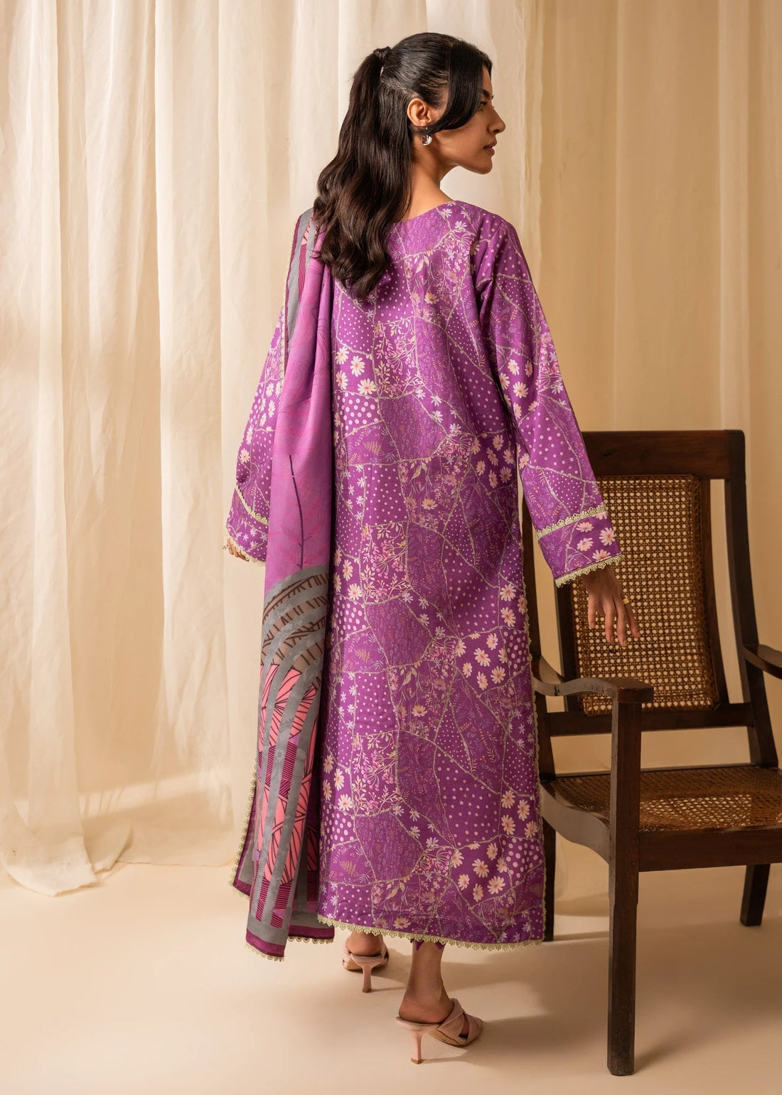 Nureh | Shades of Winter | SABRINA (AZ-02) - Ladies Clothes - Maria Faisal