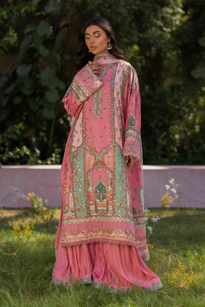Qalamkar | Luxe Silk |   UA-07 TESSA - Ladies Clothes - Maria Faisal