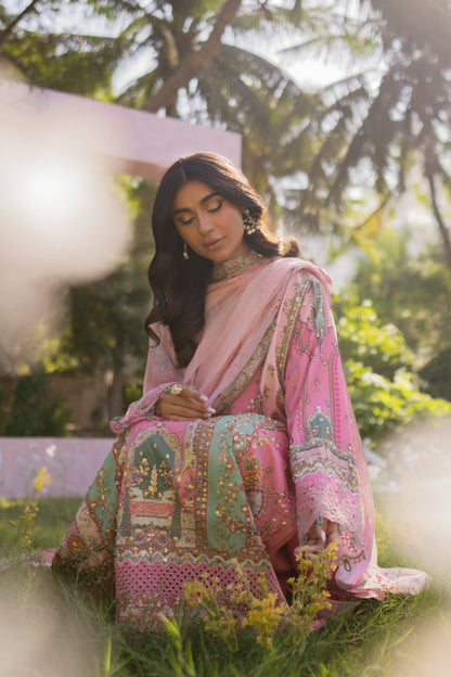 Qalamkar | Luxe Silk |   UA-07 TESSA - Ladies Clothes - Maria Faisal