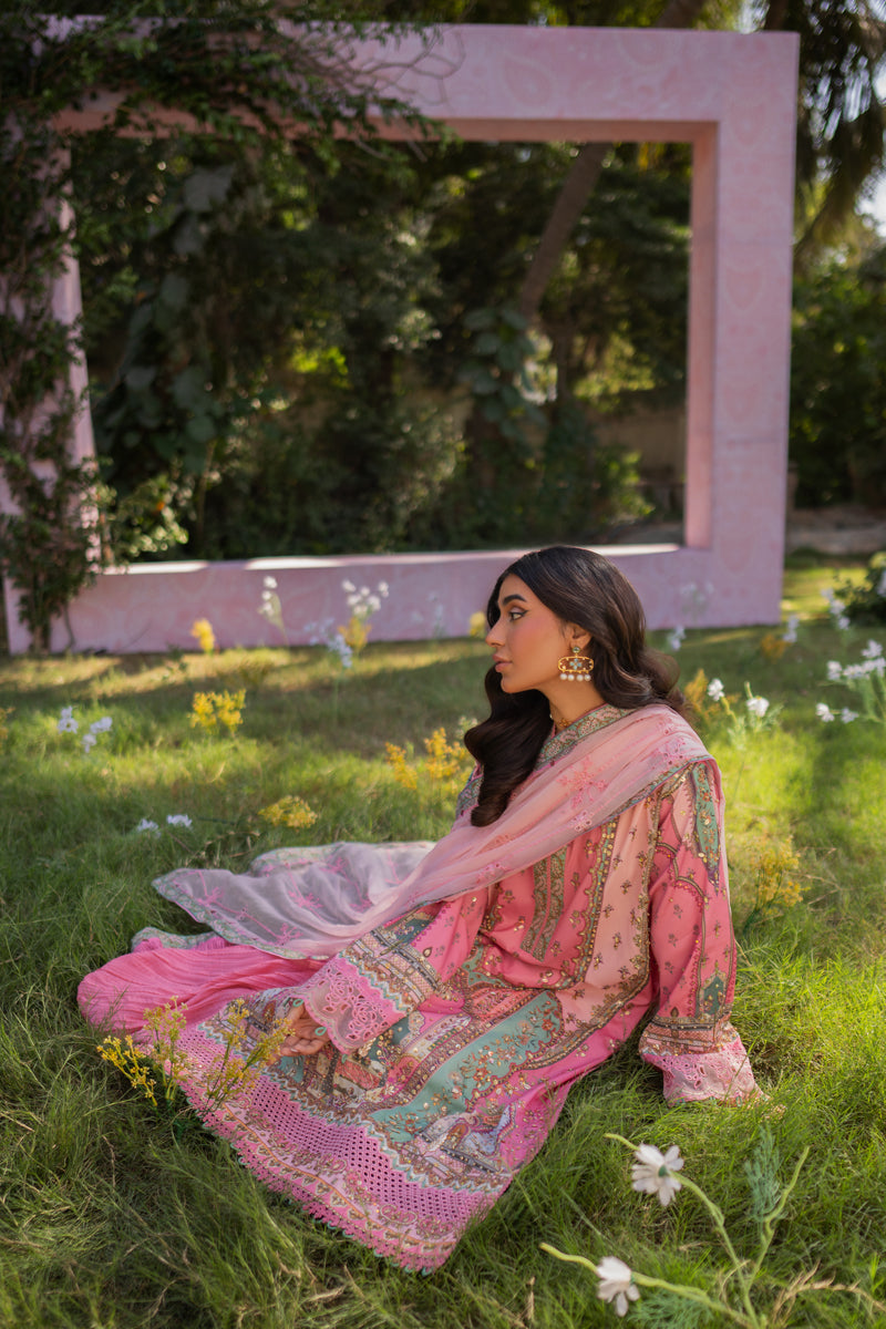 Qalamkar | Luxe Silk |   UA-07 TESSA - Ladies Clothes - Maria Faisal