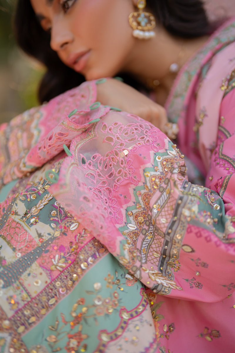 Qalamkar | Luxe Silk |   UA-07 TESSA - Ladies Clothes - Maria Faisal