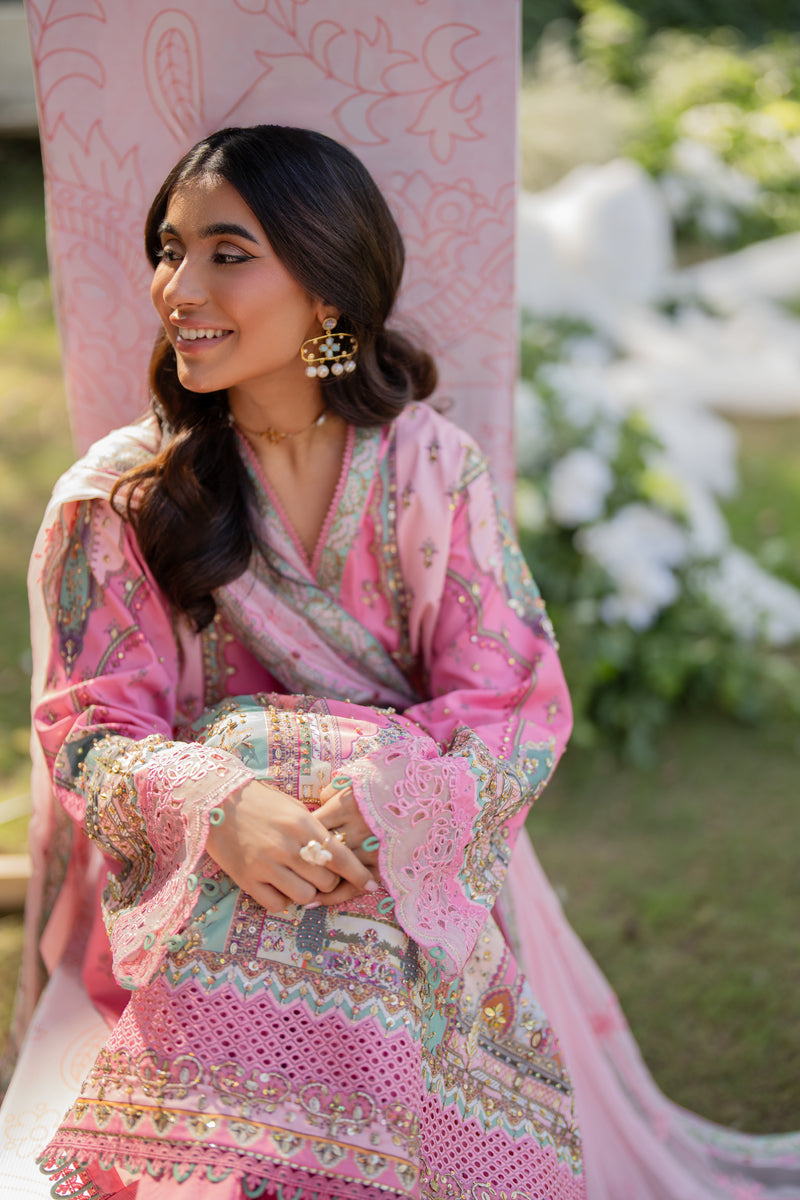 Qalamkar | Luxe Silk |   UA-07 TESSA - Ladies Clothes - Maria Faisal