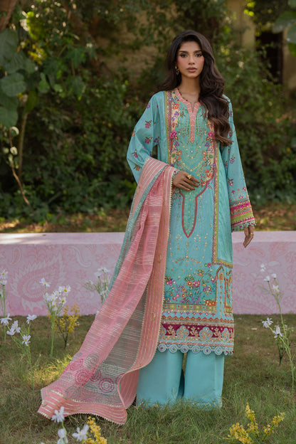 Qalamkar | Luxe Silk |   UA-06 SARA - Ladies Clothes - Maria Faisal