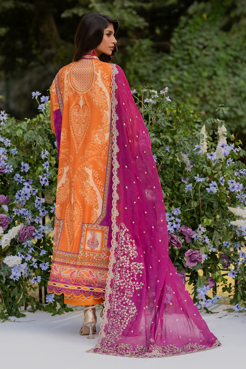 Qalamkar | Luxe Silk |  UA-03 ALMA - Ladies Clothes - Maria Faisal