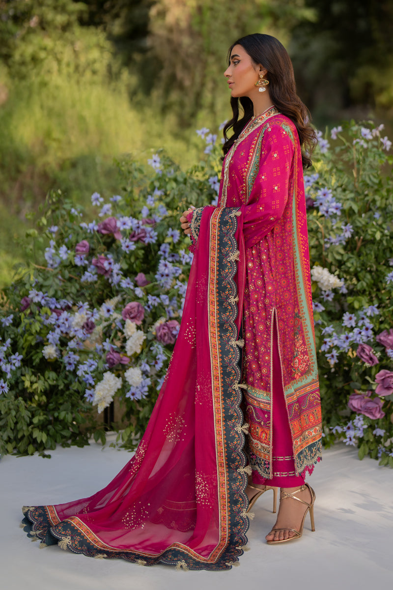 Qalamkar | Luxe Silk |  UA-01 ELIA - Ladies Clothes - Maria Faisal