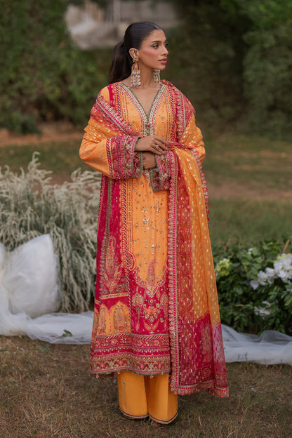 Qalamkar | Luxe Silk |  UA-05 FIORE - Ladies Clothes - Maria Faisal