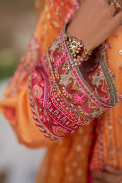 Qalamkar | Luxe Silk |  UA-05 FIORE - Ladies Clothes - Maria Faisal