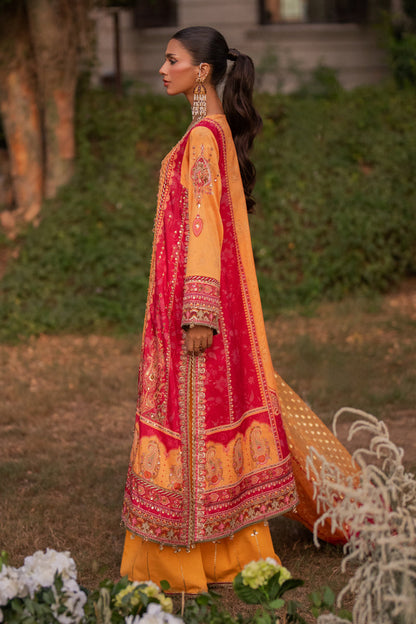 Qalamkar | Luxe Silk |  UA-05 FIORE - Ladies Clothes - Maria Faisal