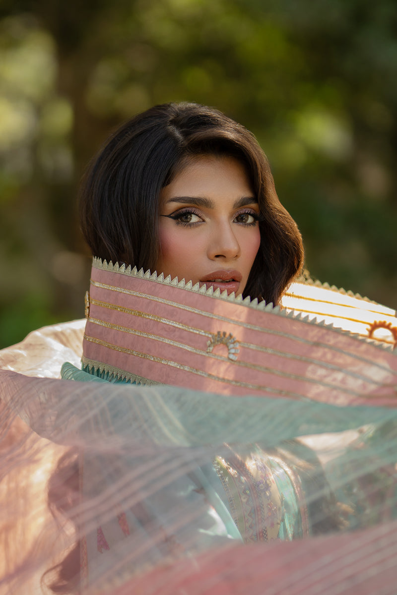 Qalamkar | Luxe Silk |   UA-06 SARA - Ladies Clothes - Maria Faisal