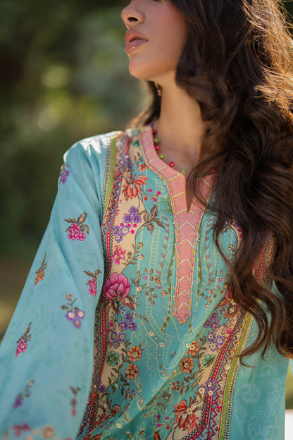 Qalamkar | Luxe Silk |   UA-06 SARA - Ladies Clothes - Maria Faisal