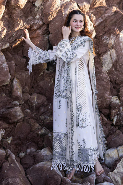 Qalamkar | Sahil Kinare Luxury Lawn | FP-02 FIZA - Ladies Clothes - Maria Faisal