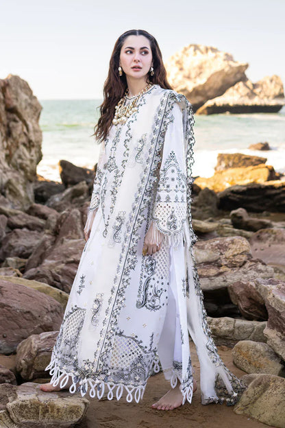 Qalamkar | Sahil Kinare Luxury Lawn | FP-02 FIZA - Ladies Clothes - Maria Faisal