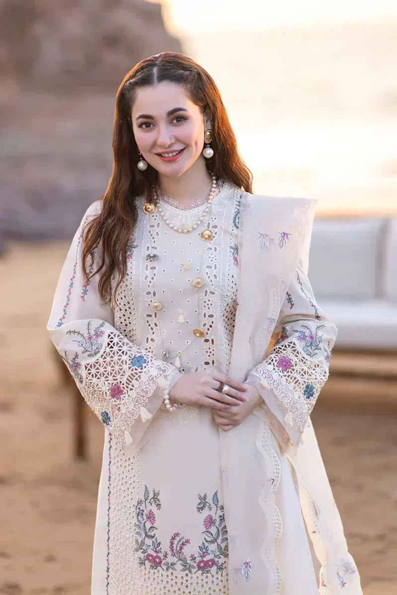 Qalamkar | Sahil Kinare Luxury Lawn | FP-09 SELIN - Ladies Clothes - Maria Faisal
