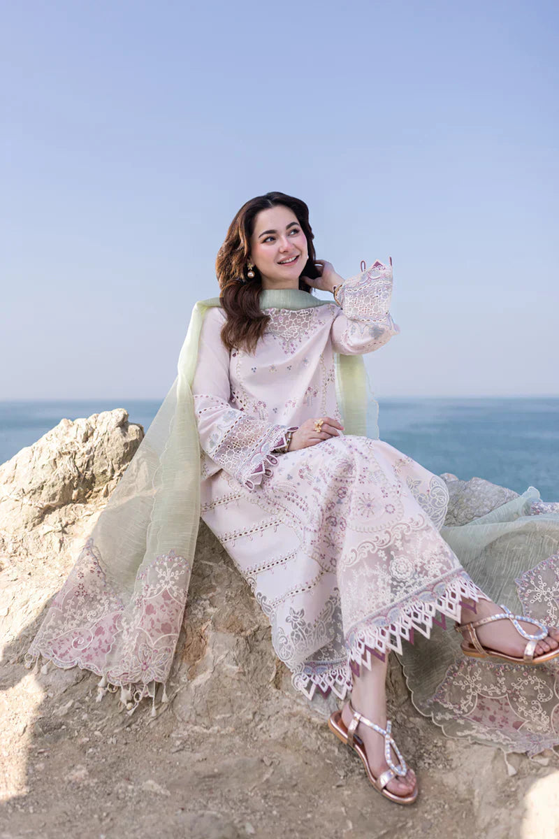 Qalamkar | Sahil Kinare Luxury Lawn | FP-08 NIA - Ladies Clothes - Maria Faisal