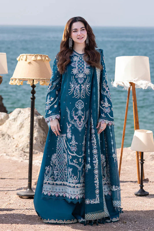 Qalamkar | Sahil Kinare Luxury Lawn | FP-16 KIRA - Ladies Clothes - Maria Faisal