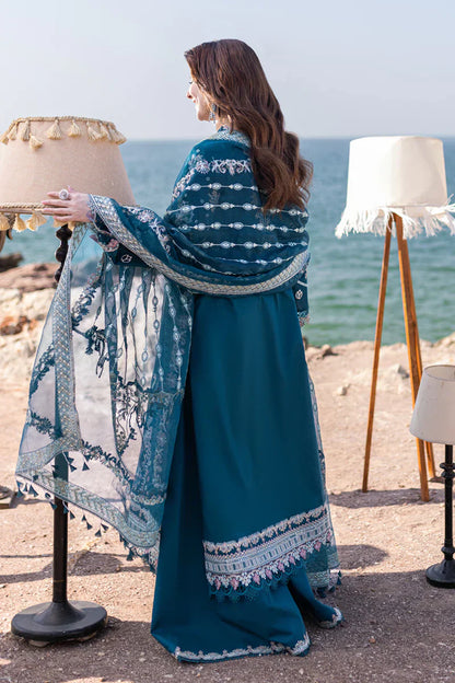 Qalamkar | Sahil Kinare Luxury Lawn | FP-16 KIRA - Ladies Clothes - Maria Faisal