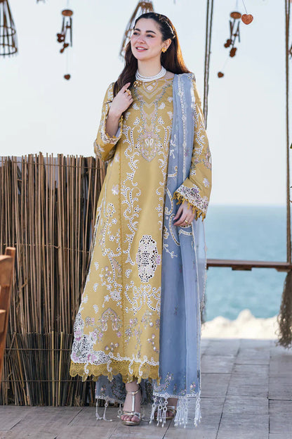 Qalamkar | Sahil Kinare Luxury Lawn | FP-03 SELMA - Ladies Clothes - Maria Faisal
