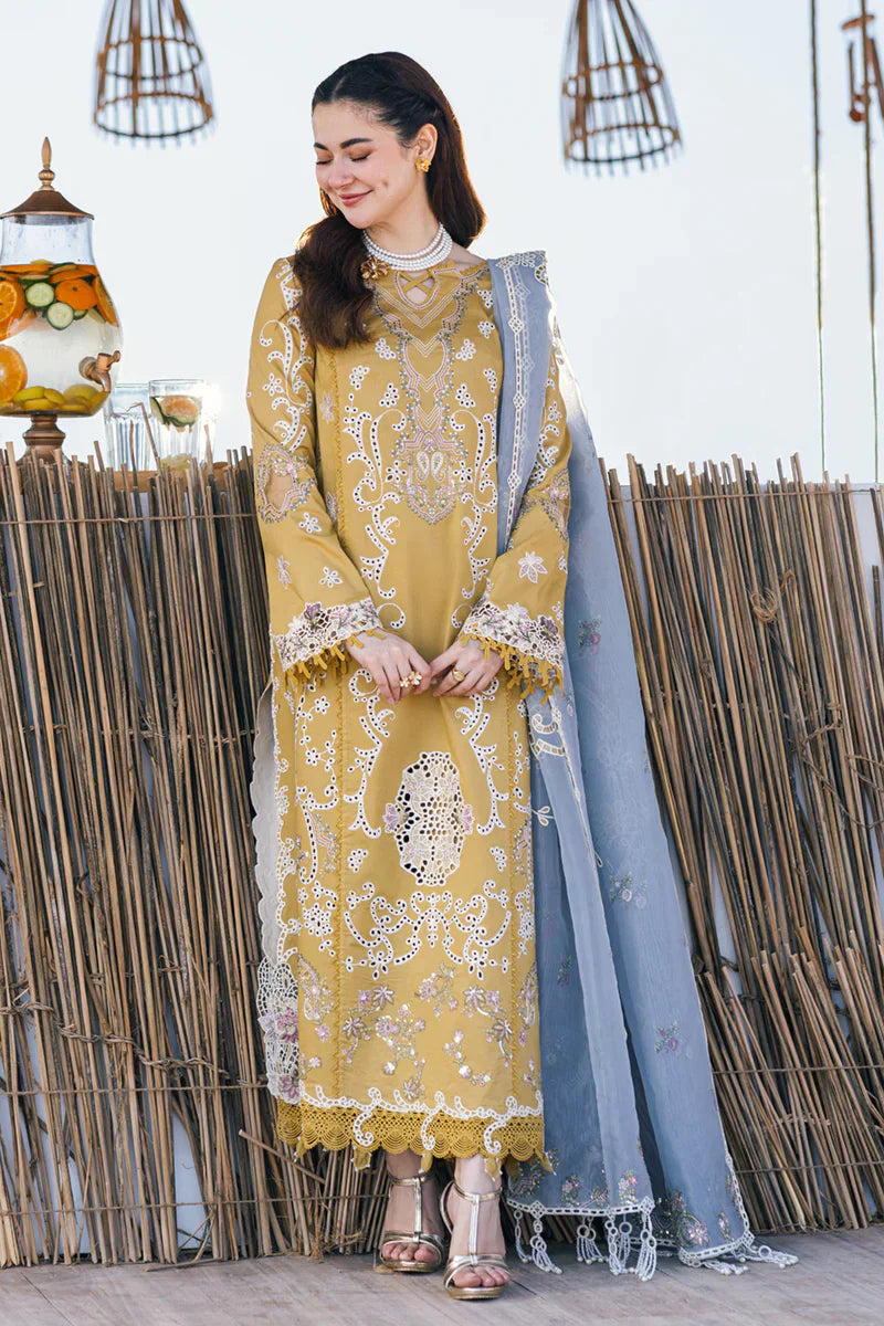 Qalamkar | Sahil Kinare Luxury Lawn | FP-03 SELMA - Ladies Clothes - Maria Faisal