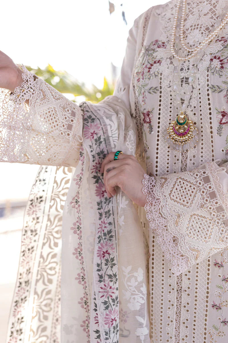 Qalamkar | Sahil Kinare Luxury Lawn | FP-12 MARWA - Ladies Clothes - Maria Faisal