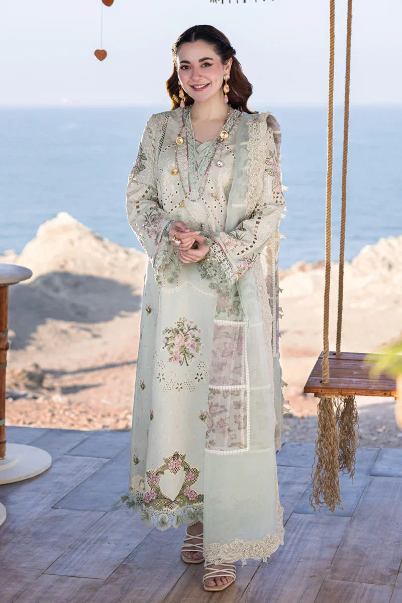 Qalamkar | Sahil Kinare Luxury Lawn | FP-15 RANIA - Ladies Clothes - Maria Faisal
