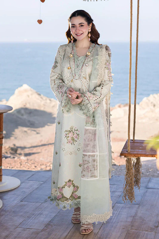Qalamkar | Sahil Kinare Luxury Lawn | FP-15 RANIA - Ladies Clothes - Maria Faisal
