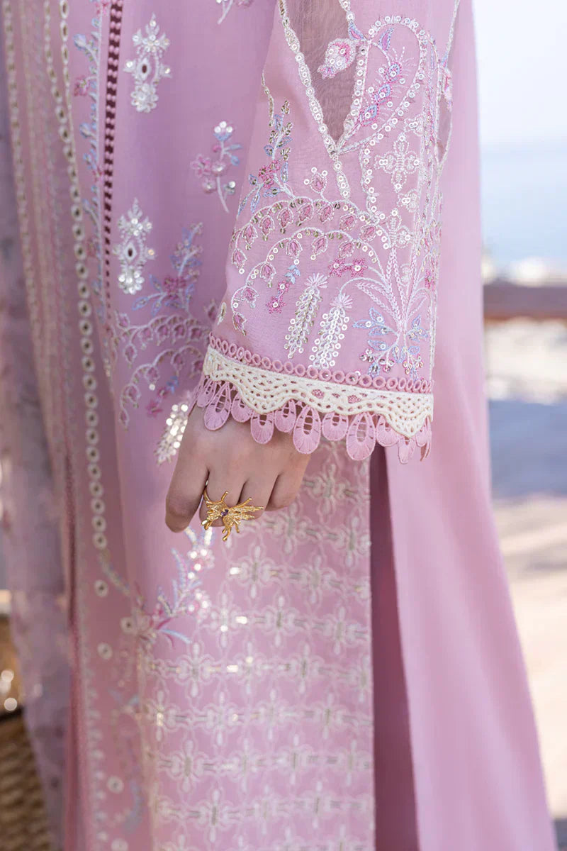 Qalamkar | Sahil Kinare Luxury Lawn | FP-10 LINA - Ladies Clothes - Maria Faisal