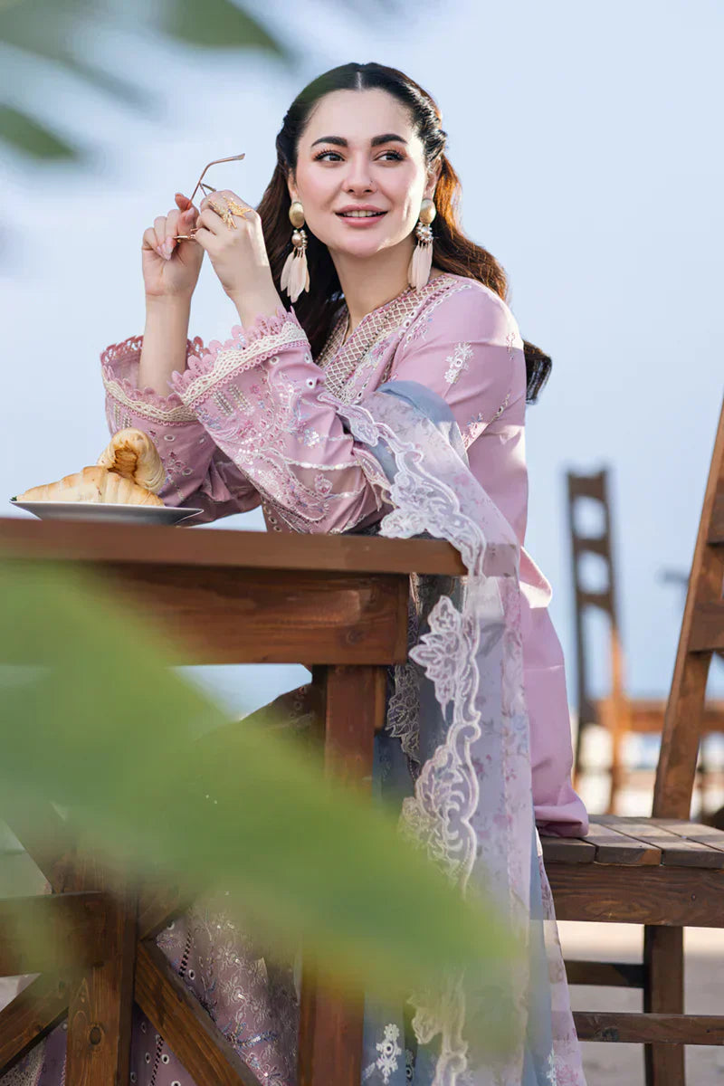 Qalamkar | Sahil Kinare Luxury Lawn | FP-10 LINA - Ladies Clothes - Maria Faisal