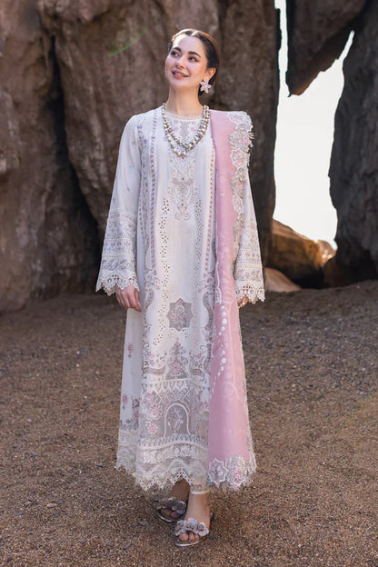 Qalamkar | Sahil Kinare Luxury Lawn | FP-13 MELEK - Ladies Clothes - Maria Faisal