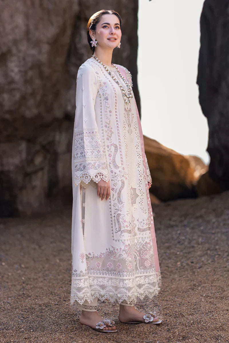 Qalamkar | Sahil Kinare Luxury Lawn | FP-13 MELEK - Ladies Clothes - Maria Faisal