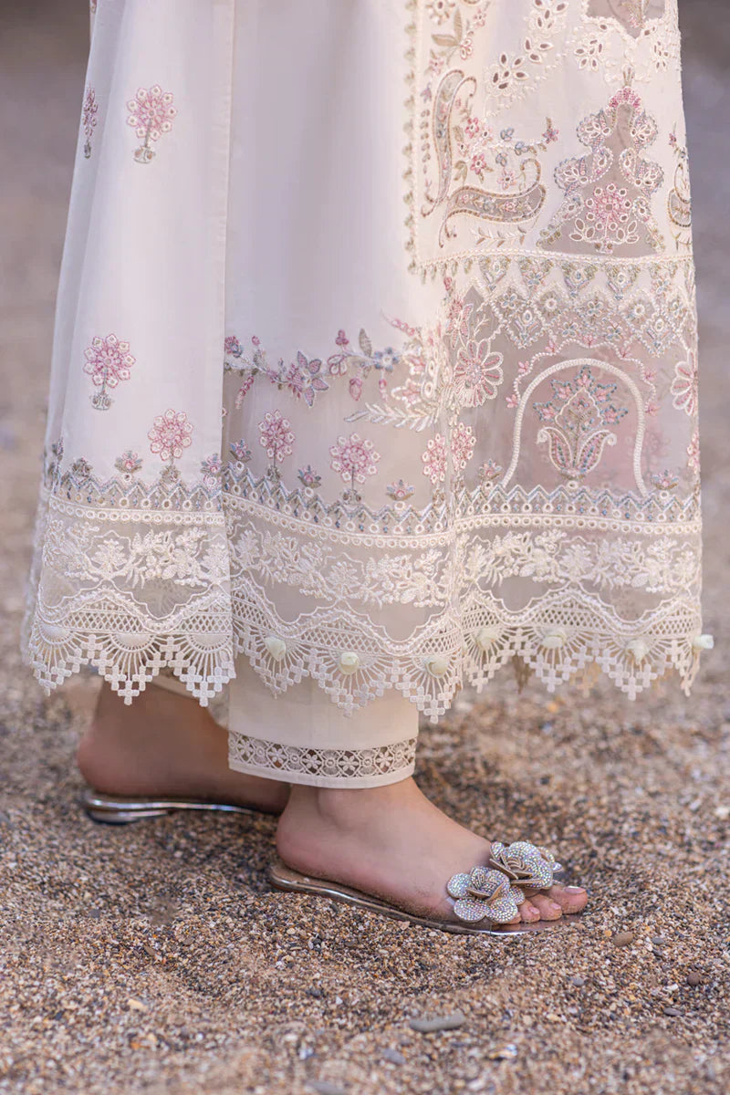 Qalamkar | Sahil Kinare Luxury Lawn | FP-13 MELEK - Ladies Clothes - Maria Faisal