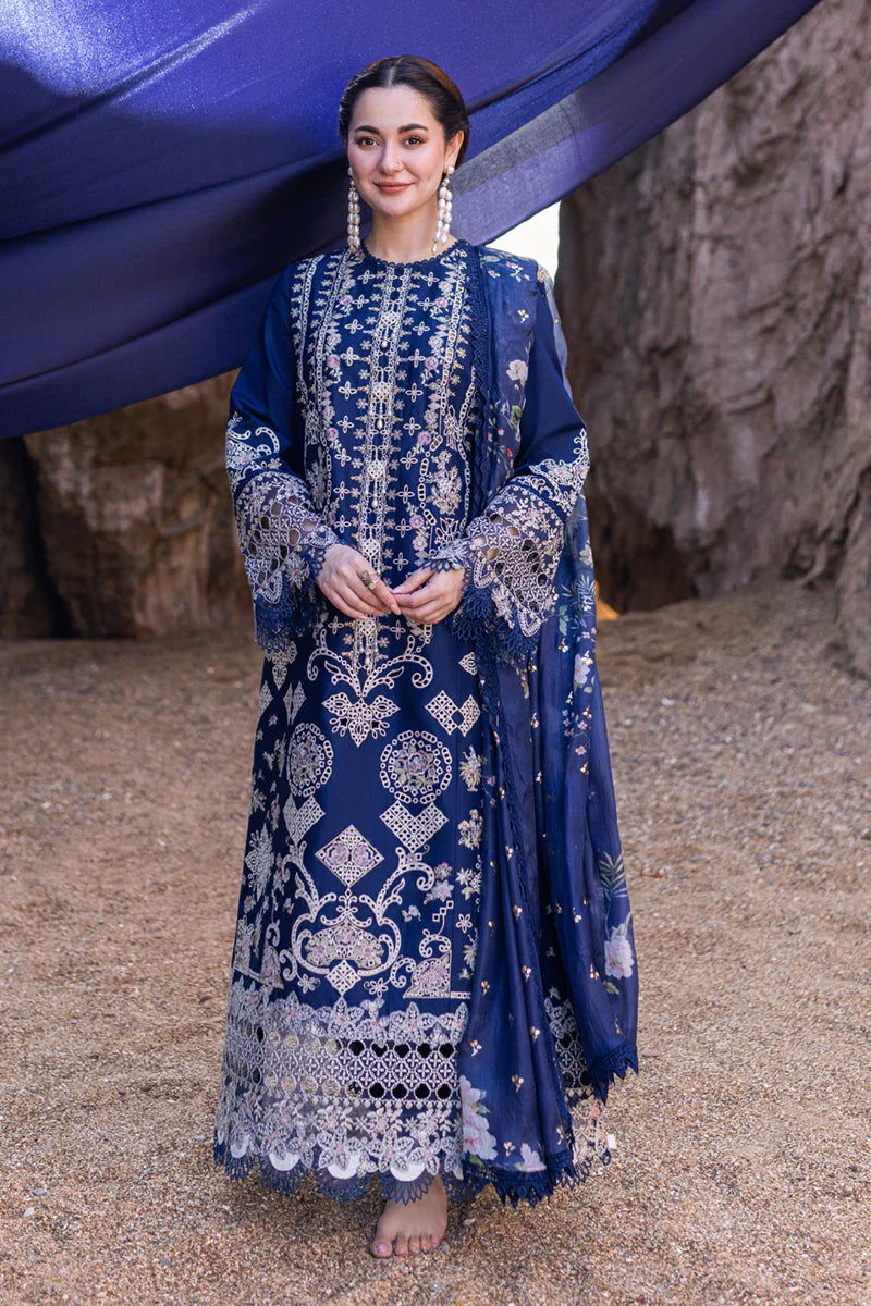 Qalamkar | Sahil Kinare Luxury Lawn | FP-06 MIRAY - Ladies Clothes - Maria Faisal