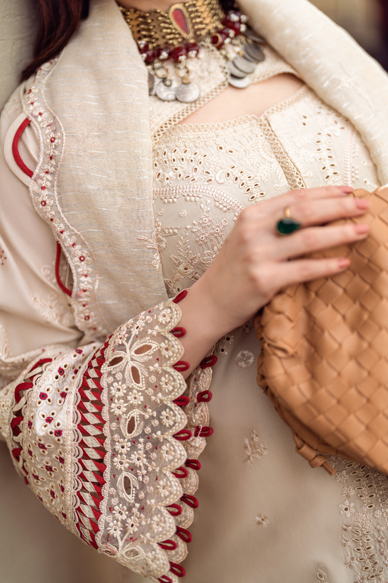 Qalamkar | Sahil Luxury Lawn | FK-16 ANAYA - Ladies Clothes 