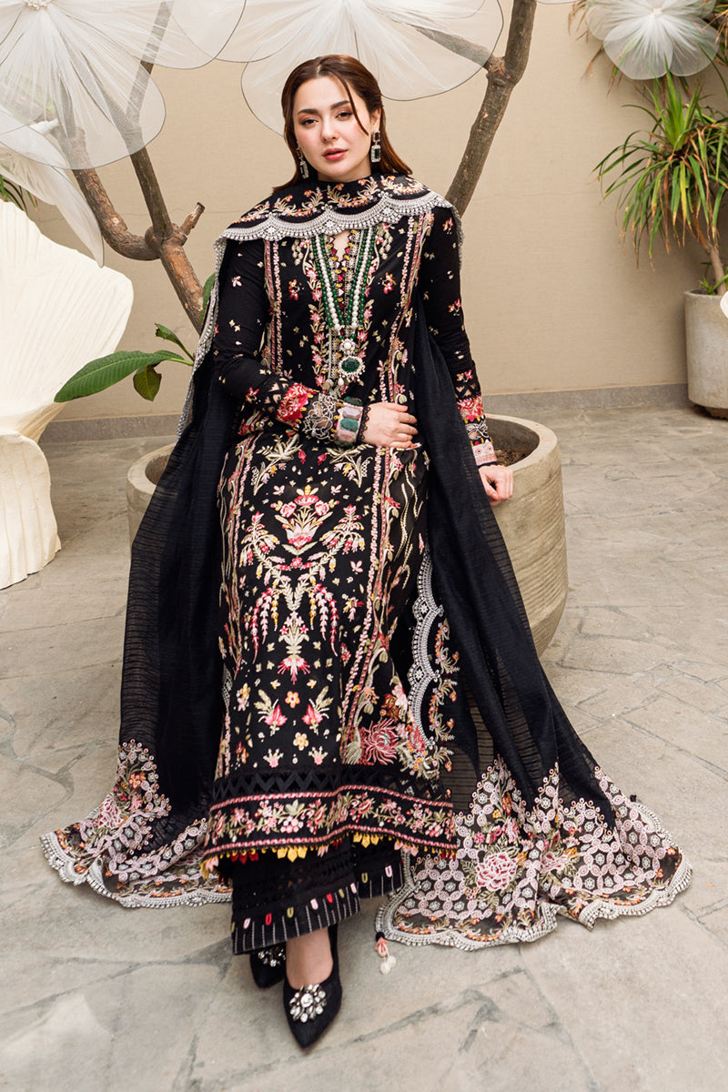 Qalamkar | Sahil Luxury Lawn | FK-15 HANNAH - Ladies Clothes 