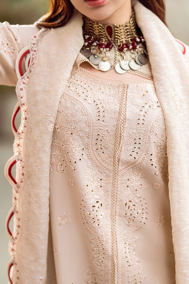 Qalamkar | Sahil Luxury Lawn | FK-16 ANAYA - Ladies Clothes 