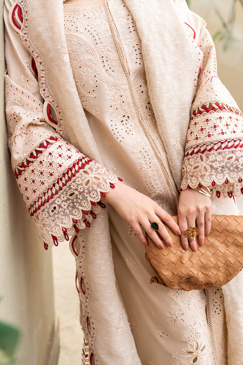 Qalamkar | Sahil Luxury Lawn | FK-16 ANAYA - Ladies Clothes 