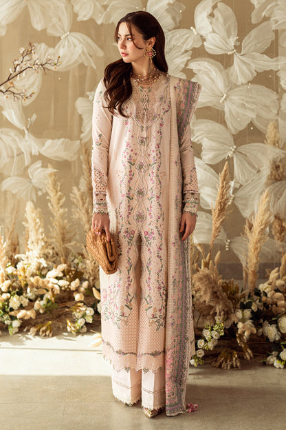 Qalamkar | Sahil Luxury Lawn | FK-12 LILY - Ladies Clothes 