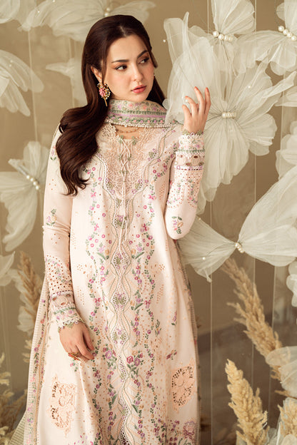 Qalamkar | Sahil Luxury Lawn | FK-12 LILY - Ladies Clothes 