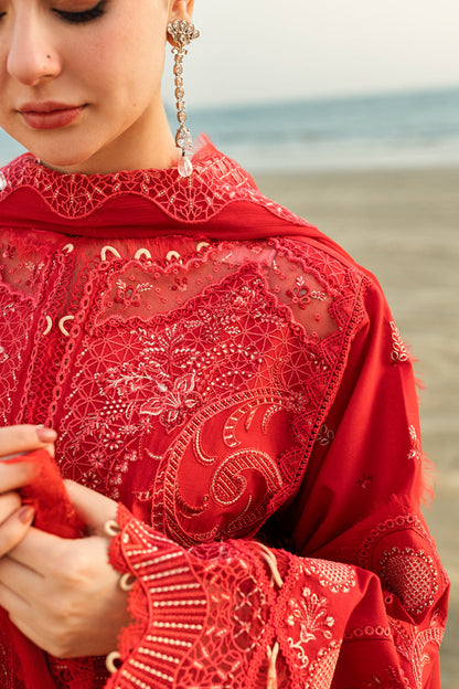 Qalamkar | Sahil Luxury Lawn | FK-07 BELLA - Ladies Clothes 