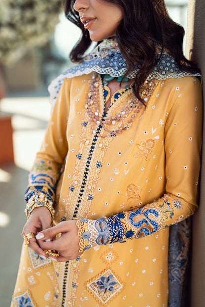 Qalamkar | Sahil Luxury Lawn | FK-06 NATALIE - Ladies Clothes 