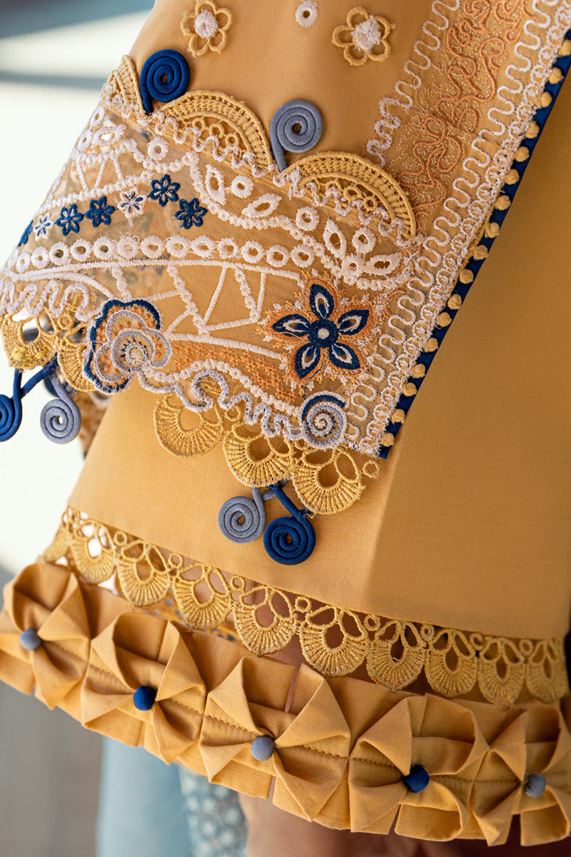 Qalamkar | Sahil Luxury Lawn | FK-06 NATALIE - Ladies Clothes 