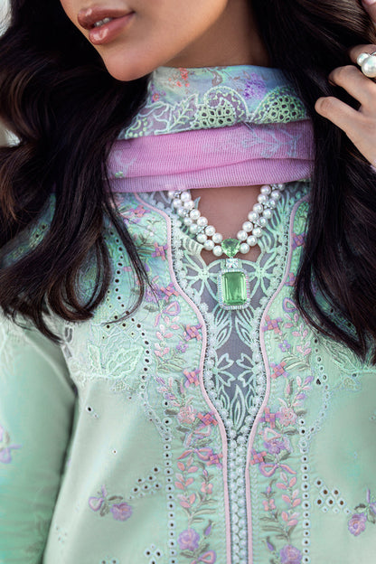 Qalamkar | Sahil Luxury Lawn | FK-04 CHLOE - Ladies Clothes 