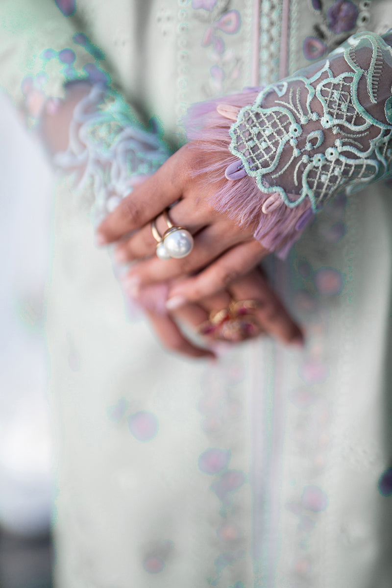 Qalamkar | Sahil Luxury Lawn | FK-04 CHLOE - Ladies Clothes 