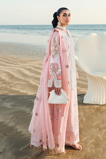 Qalamkar | Sahil Luxury Lawn | FK-08 REEM - Ladies Clothes 