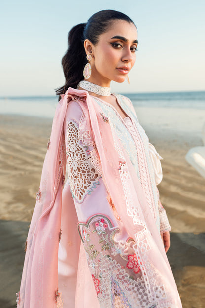 Qalamkar | Sahil Luxury Lawn | FK-08 REEM - Ladies Clothes 