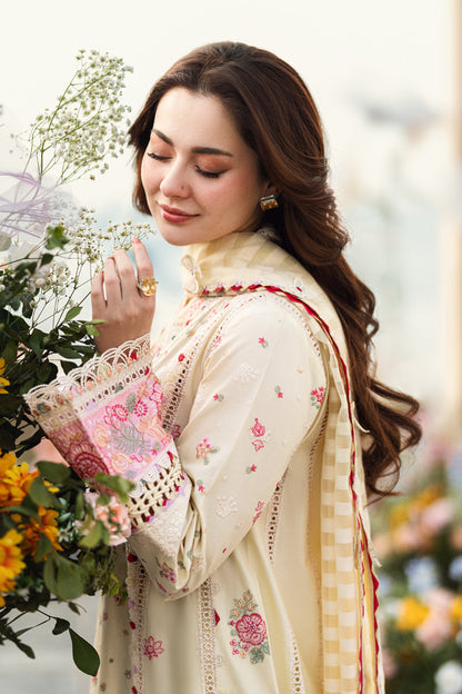 Qalamkar | Sahil Luxury Lawn | FK-14 SCARLETT - Ladies Clothes 