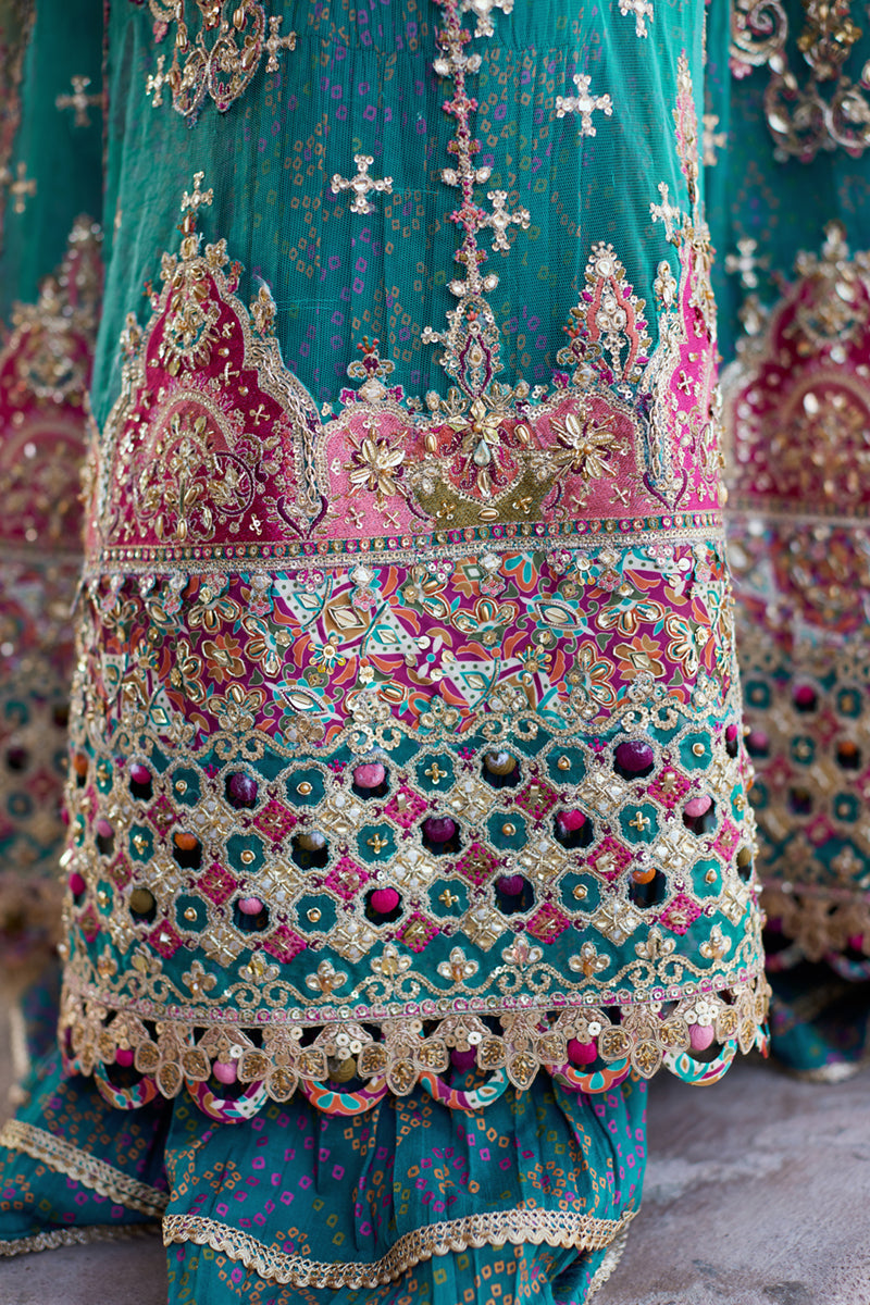 Qalamkar | Shadmani Luxury Formals | Sama SH-03 - Ladies Clothes - Maria Faisal