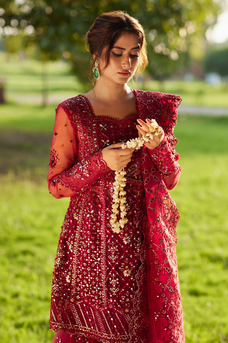 Qalamkar | Shadmani Luxury Formals |  Nurah SH-07 - Ladies Clothes - Maria Faisal