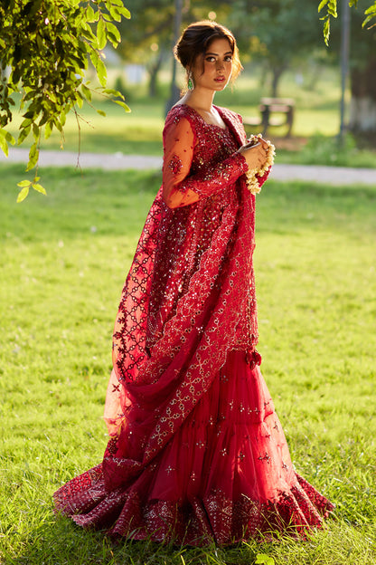 Qalamkar | Shadmani Luxury Formals |  Nurah SH-07 - Ladies Clothes - Maria Faisal